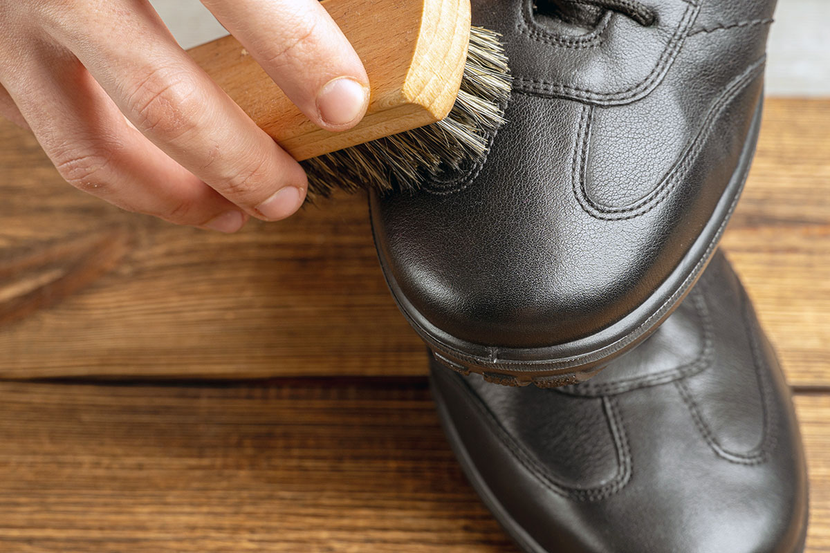 Entretien et protection des chaussures en cuir