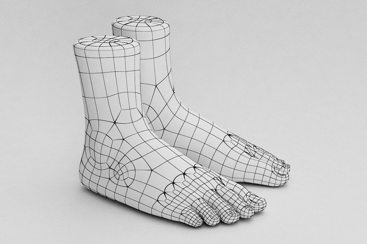 Modélisation numérique 3D des pieds