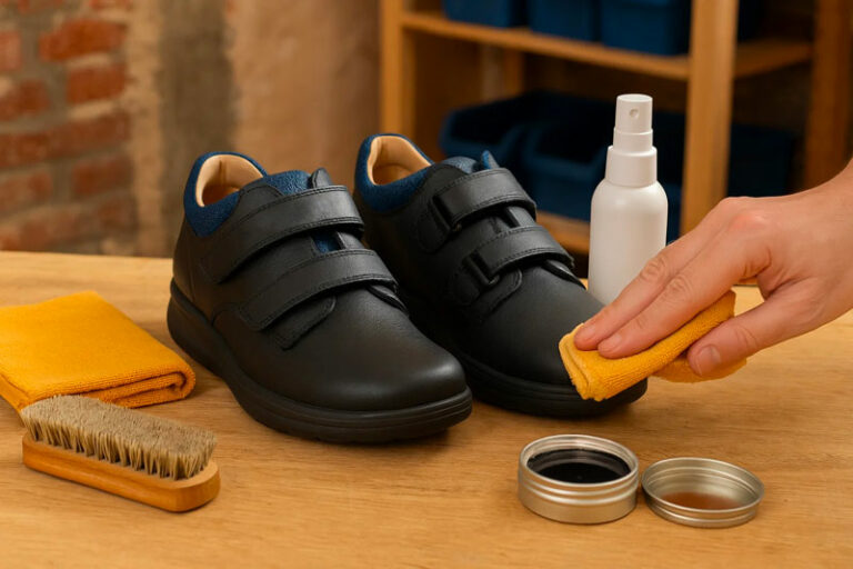 Entretien chaussures orthopédiques_Breizh Podo